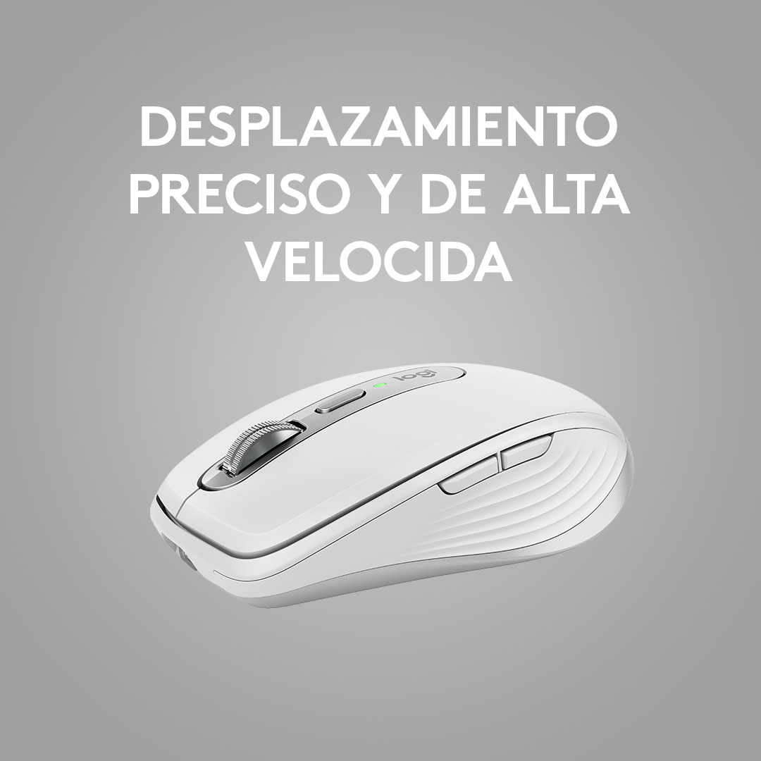BLANCA-5 Mouse Logitech Mx Anywhere 3s Bluetooth blanco - Imagen 1