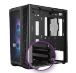 Chasis Cooler Templado + 2 Fan Argb Master Box MB311L ARGB Vidrio