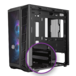 Chasis Cooler Templado + 2 Fan Argb Master Box MB311L ARGB Vidrio