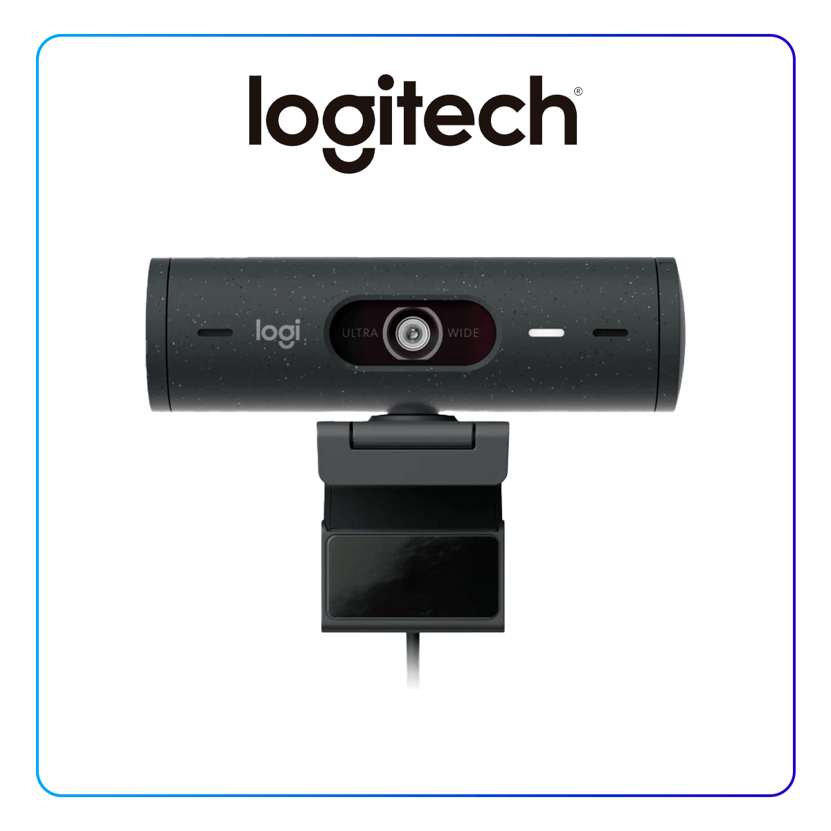 960-001412-F2 Camara Web Full Hd Logitech Brio 500 / Con Hdr Negro - Imagen 1