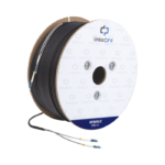 Carrete de Fibra Óptica Monomodo con conectores LC-LC Duplex, Reforzada con Kevlar, de 300 metros - Imagen 2