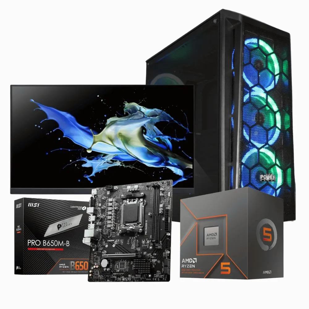 321456-1200-auto Cpu Power Group R85162SM: Ryzen 5 8500G+ 32GB + SSD 512GB - Imagen 1
