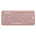 Teclado Logitech Pebble Keys 2 K380s Rosa