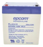 Epcom Powerline Pl-4.5-12 Batería De Respaldo - Imagen 2