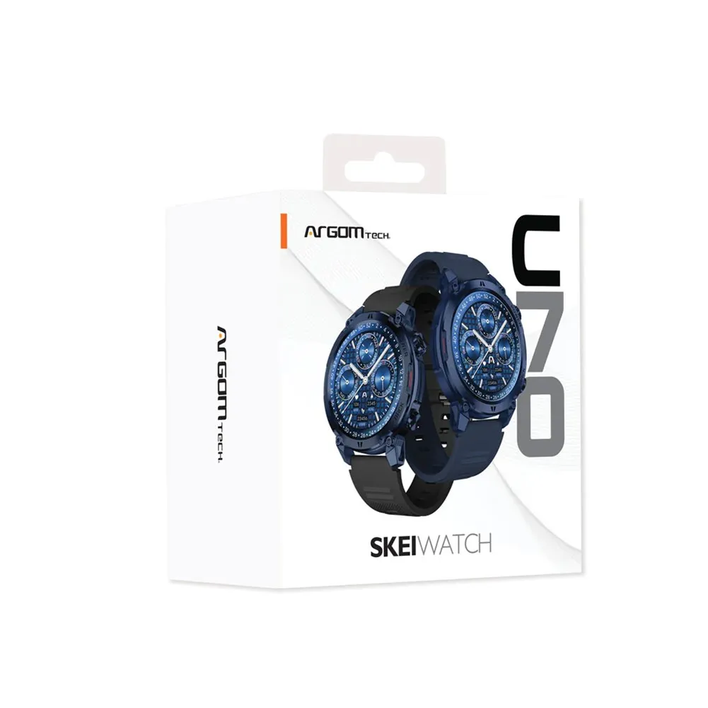 159636-1600-auto Reloj Inteligente Argom SKEIWATCH C70 Azul - Imagen 1