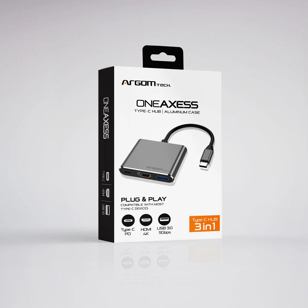 ARG-UB-0181-Box_5000x Axess 3 en 1 Tipo-C - Imagen 1