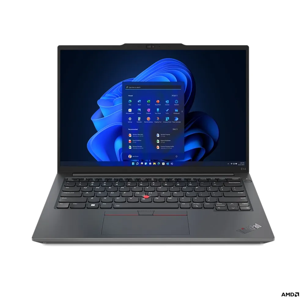 162631-1200-auto Portátil Lenovo Thinkpad E14 14" Ryzen5 7535U 16GB - Imagen 1