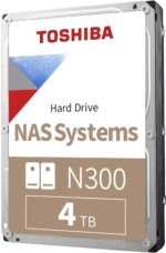 TOSHIBA N300 - Disco Duro Interno NAS de 4 TB de 3,5