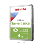 Disco Duro Toshiba S300 de 4TB, Caché 128MB, 5400 RPM