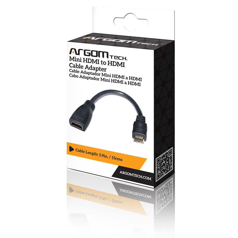 arg-cb-0052_base_1_5000x Mini HDMI to HDMI Cable Adapter - Imagen 1