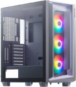 XPG Cruiser Mid-Tower Panel de vidrio templado con marco de aluminio