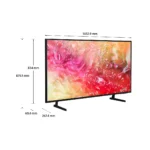 Televisor Samsung 65" (165cm) Crystal 4k UHD Negro