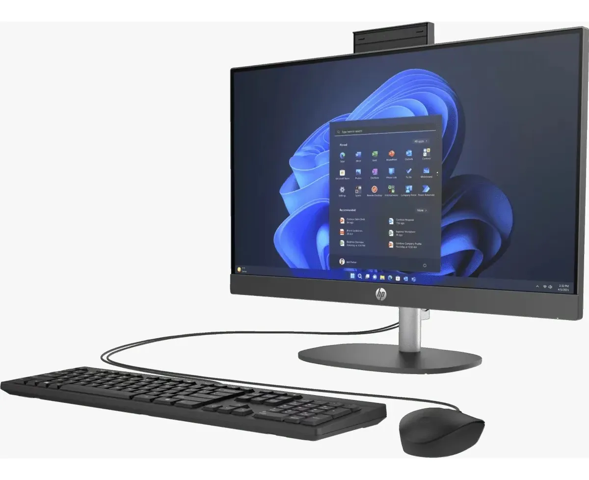 D_NQ_NP_2X_631305-MCO96162564197_102025-F Aio Hp Pro One 240 G10 24gb Ram 512gb Ssd 24'' Windows 11 Negro - Imagen 1