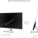 ViewSonic VX3276-2K-MHD monitor panorámico IPS 1440p